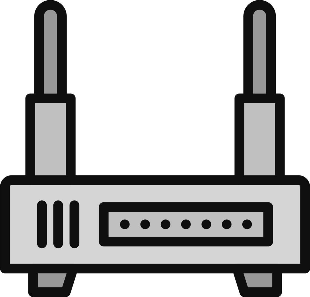 icône de vecteur de routeur wifi