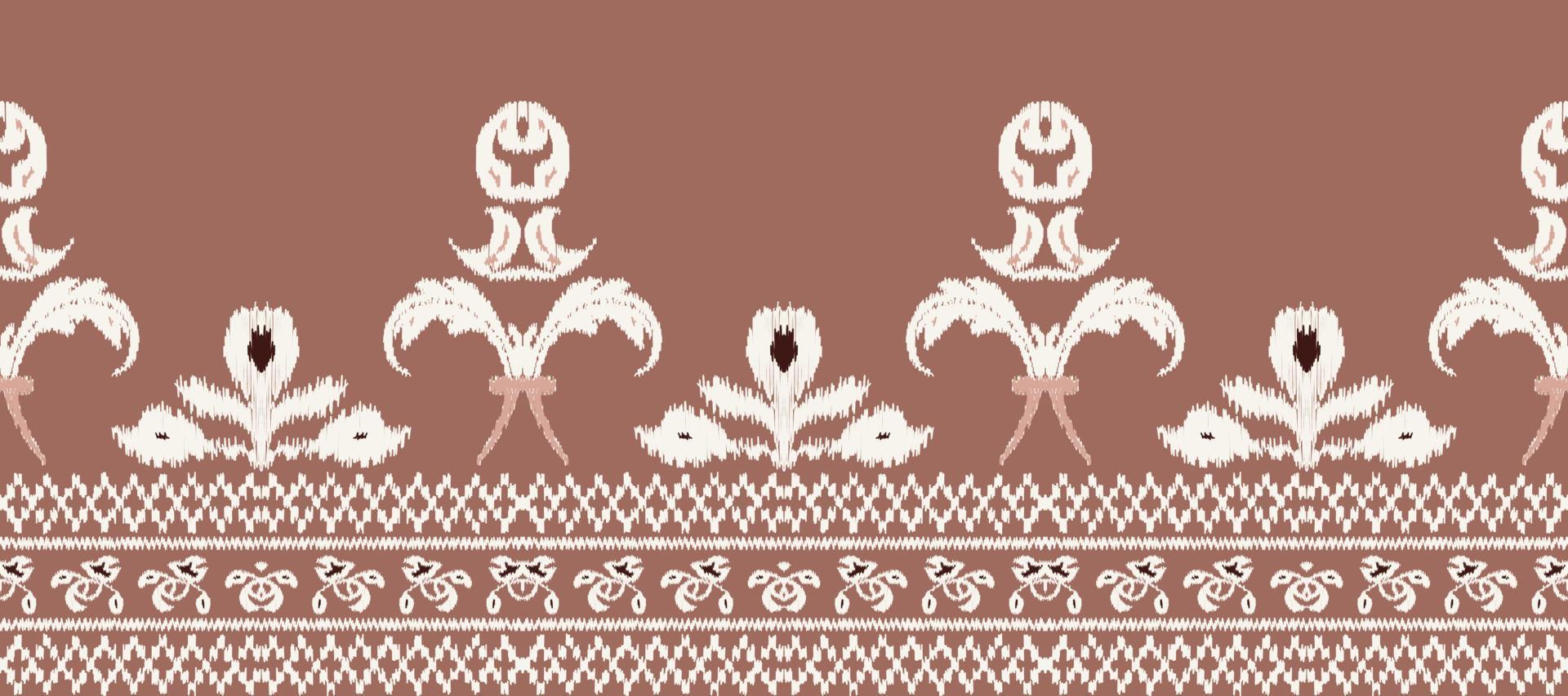africain ikat paisley broderie. batik textile ikat chevron sans couture modèle numérique vecteur conception pour impression sari kurti bornéo en tissu frontière brosse élégant