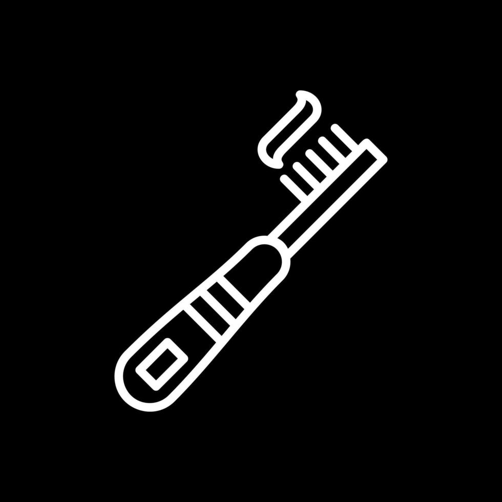 conception d'icône de vecteur de brosse à dents