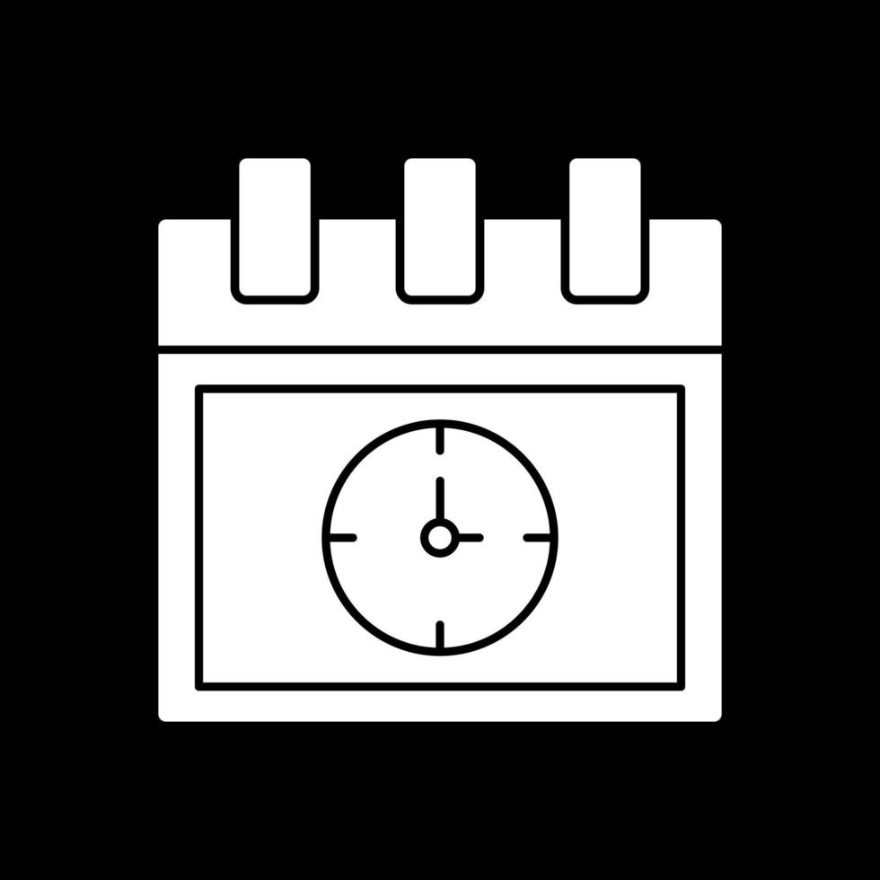 conception d'icône vecteur date limite