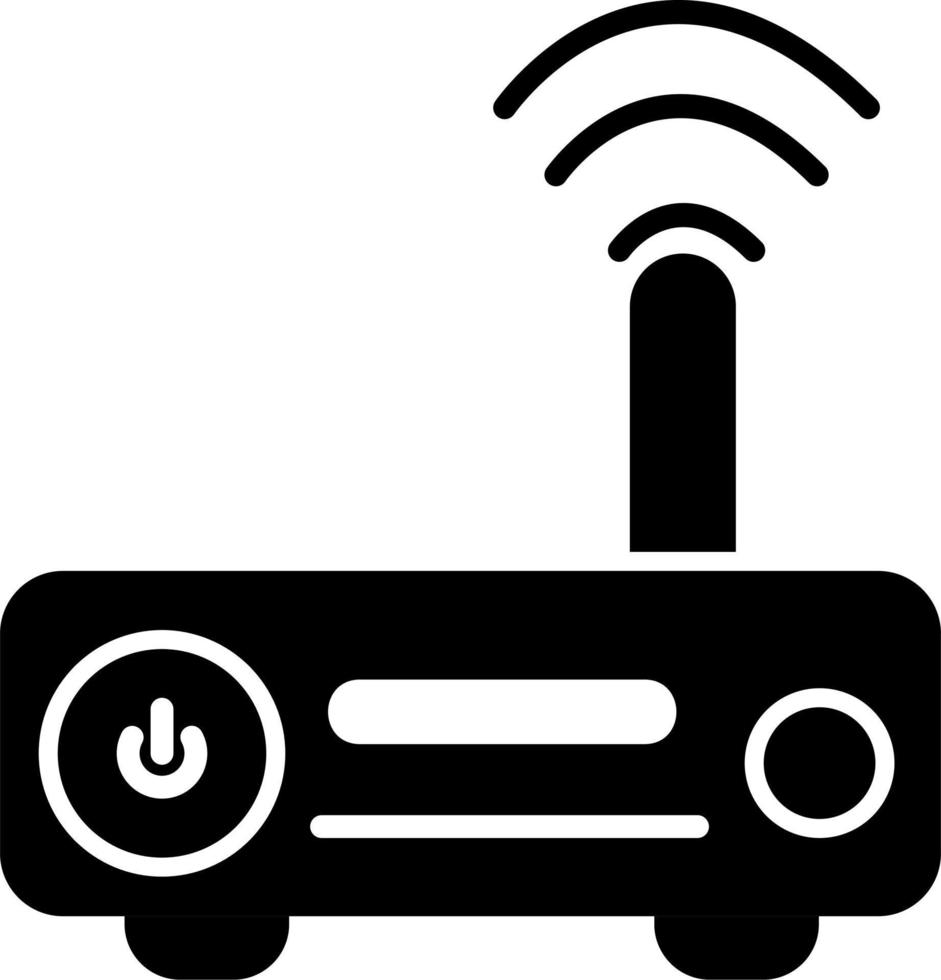icône de vecteur de modem