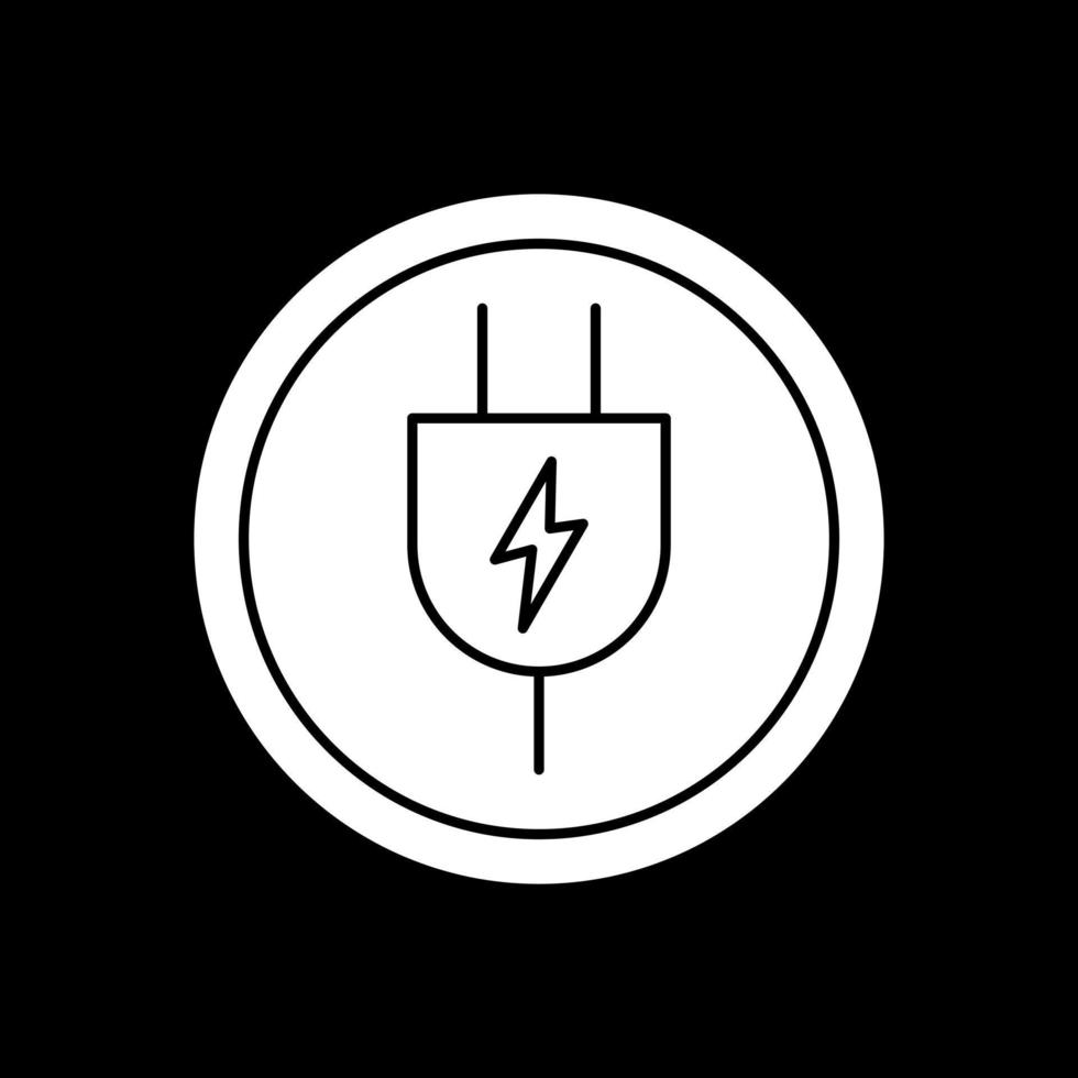conception d'icône de vecteur de puissance