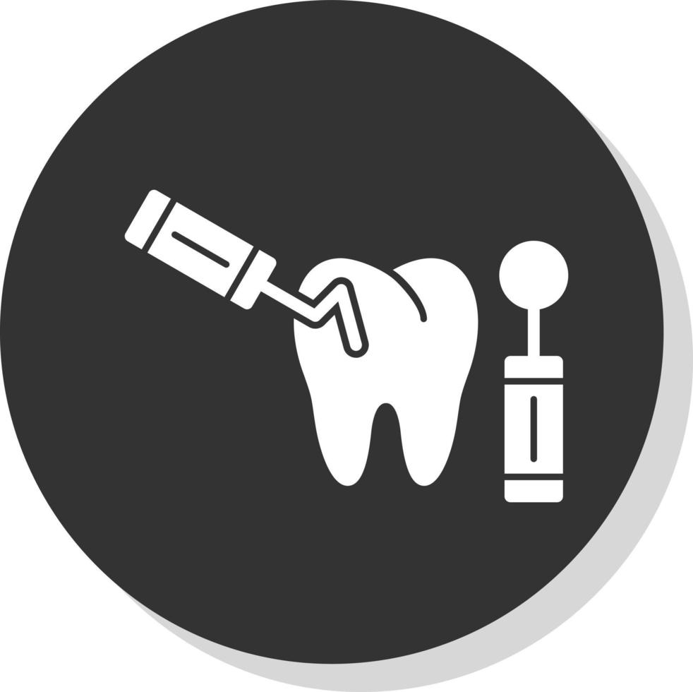 conception d'icône de vecteur de dentisterie