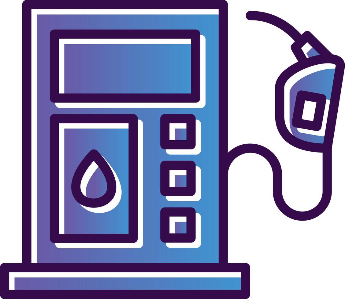 conception d'icône de vecteur de carburant