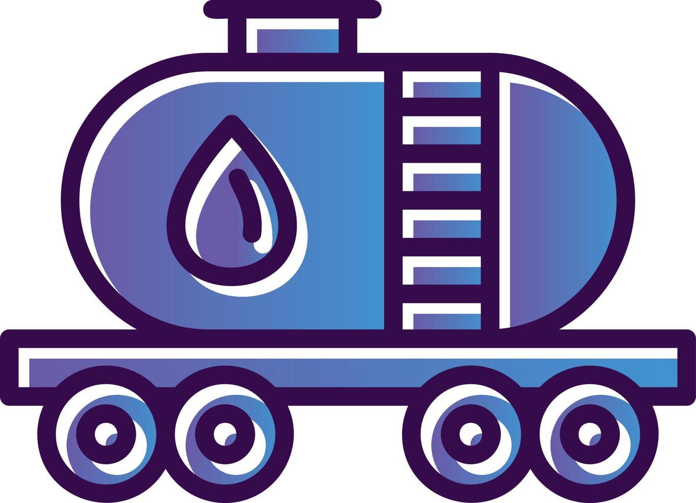 conception d'icône de vecteur de réservoir de carburant