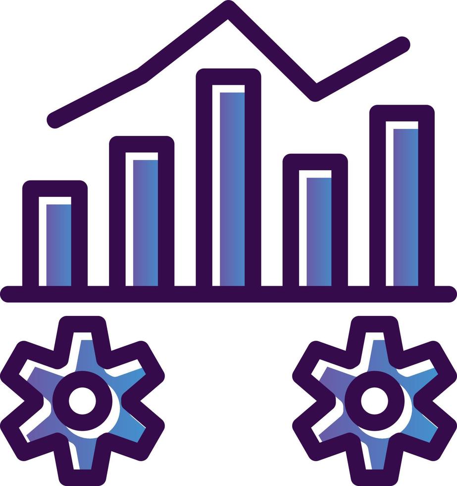 analyse de la conception d'icônes vectorielles vecteur