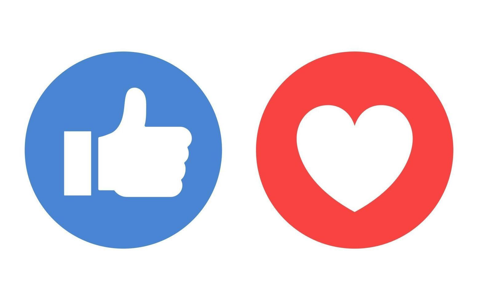 like and love icon 7 - vecteur