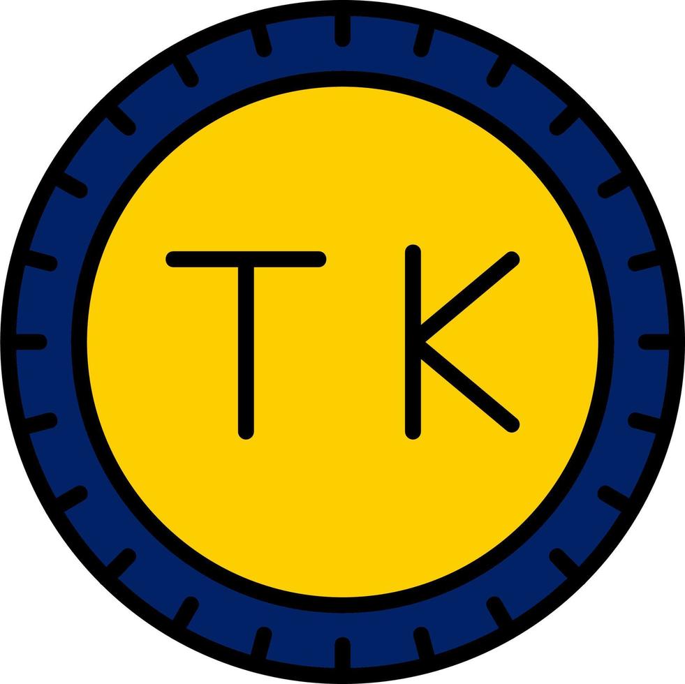 tokélaou cadran code vecteur icône