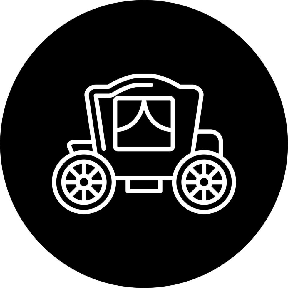 le chariot vecteur icône