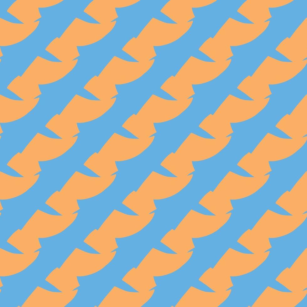 motif de fond de texture transparente de vecteur. dessinés à la main, couleurs bleues, orange. vecteur