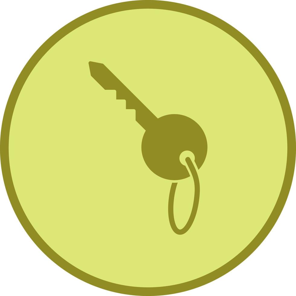 icône de vecteur clé