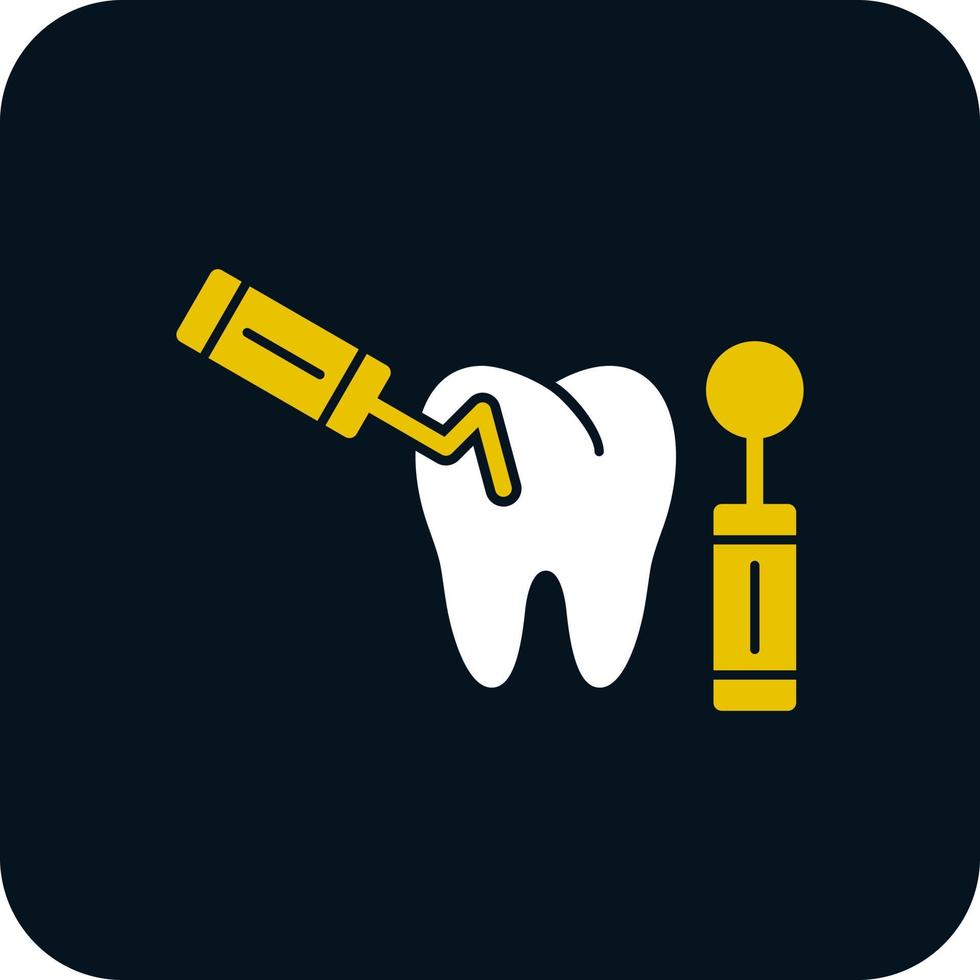 conception d'icône de vecteur de dentisterie