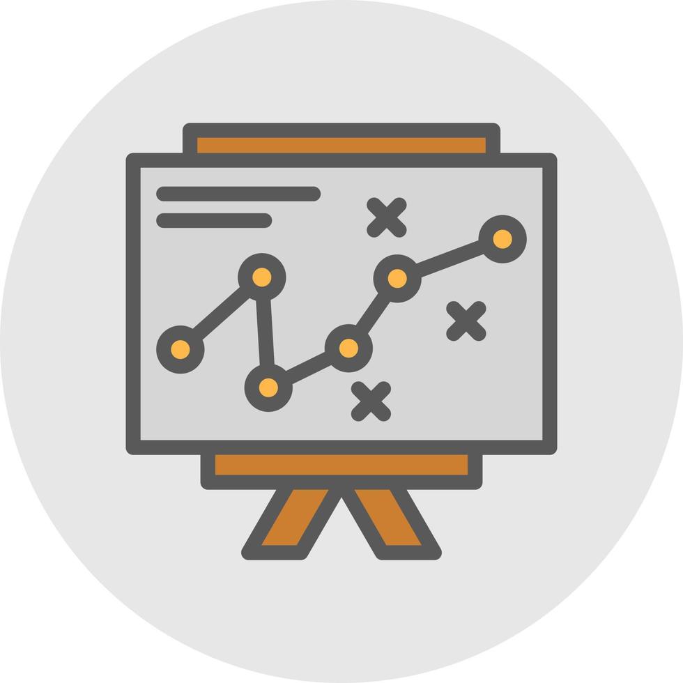 conception d'icône de vecteur de stratégie