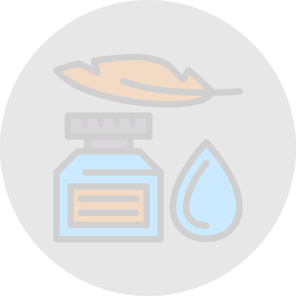 conception d'icônes vectorielles d'encres vecteur