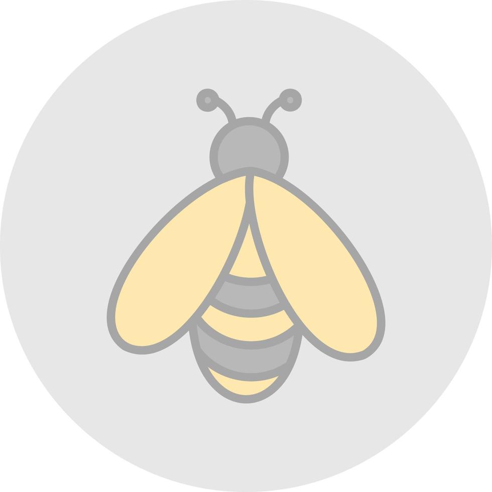 conception d'icône vecteur abeille