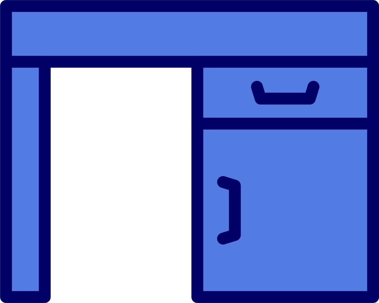 icône de vecteur de table