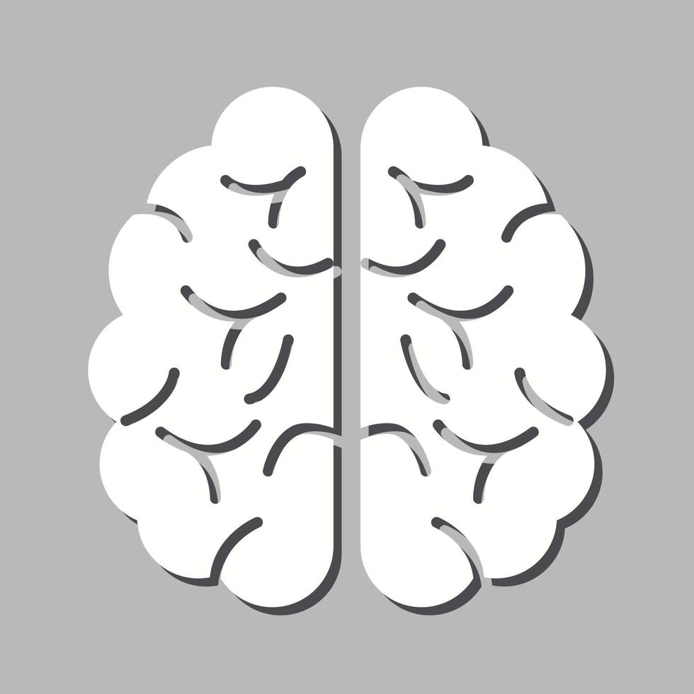 icône de vecteur de cerveau