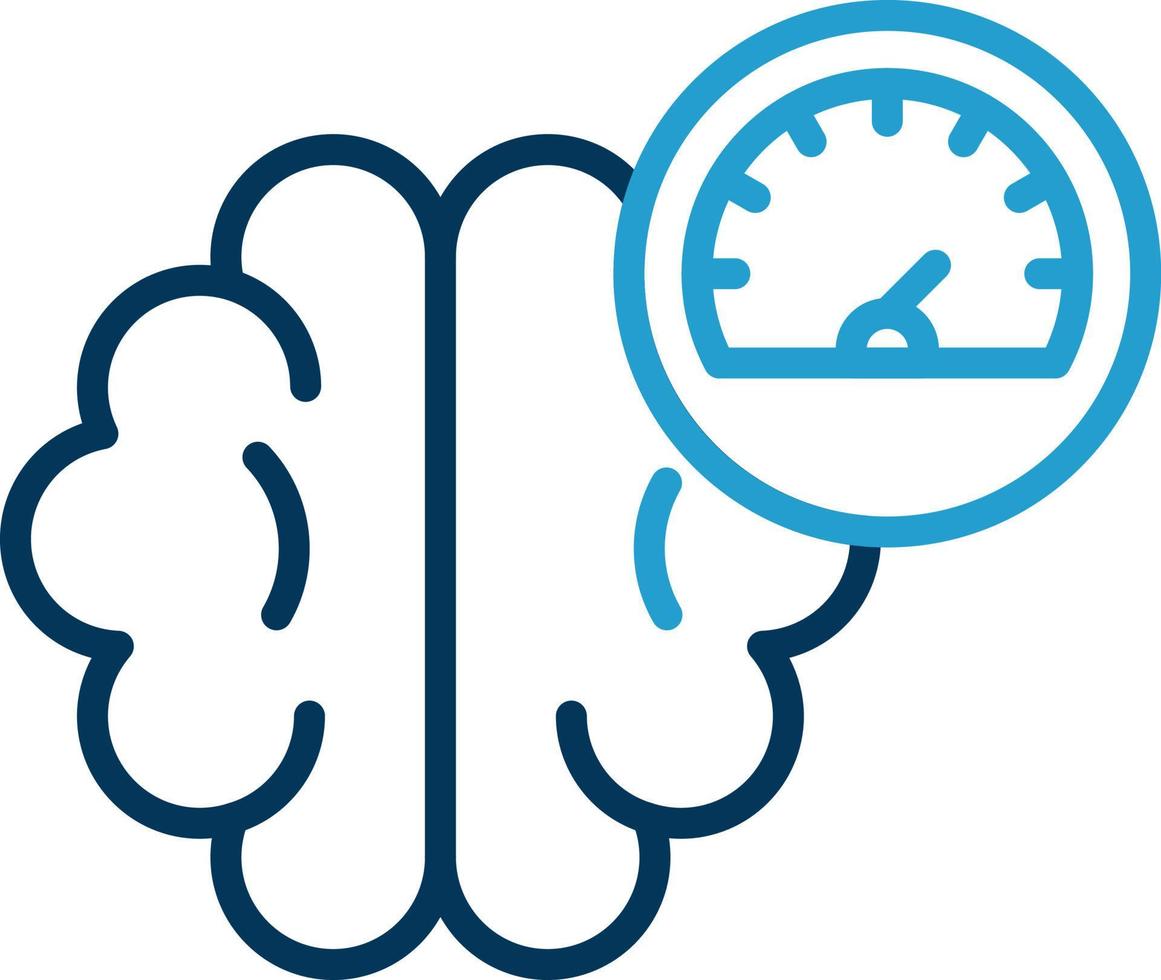 conception d'icône vectorielle de contrôle mental vecteur