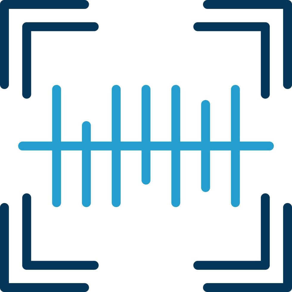 conception d'icône de vecteur de code à barres