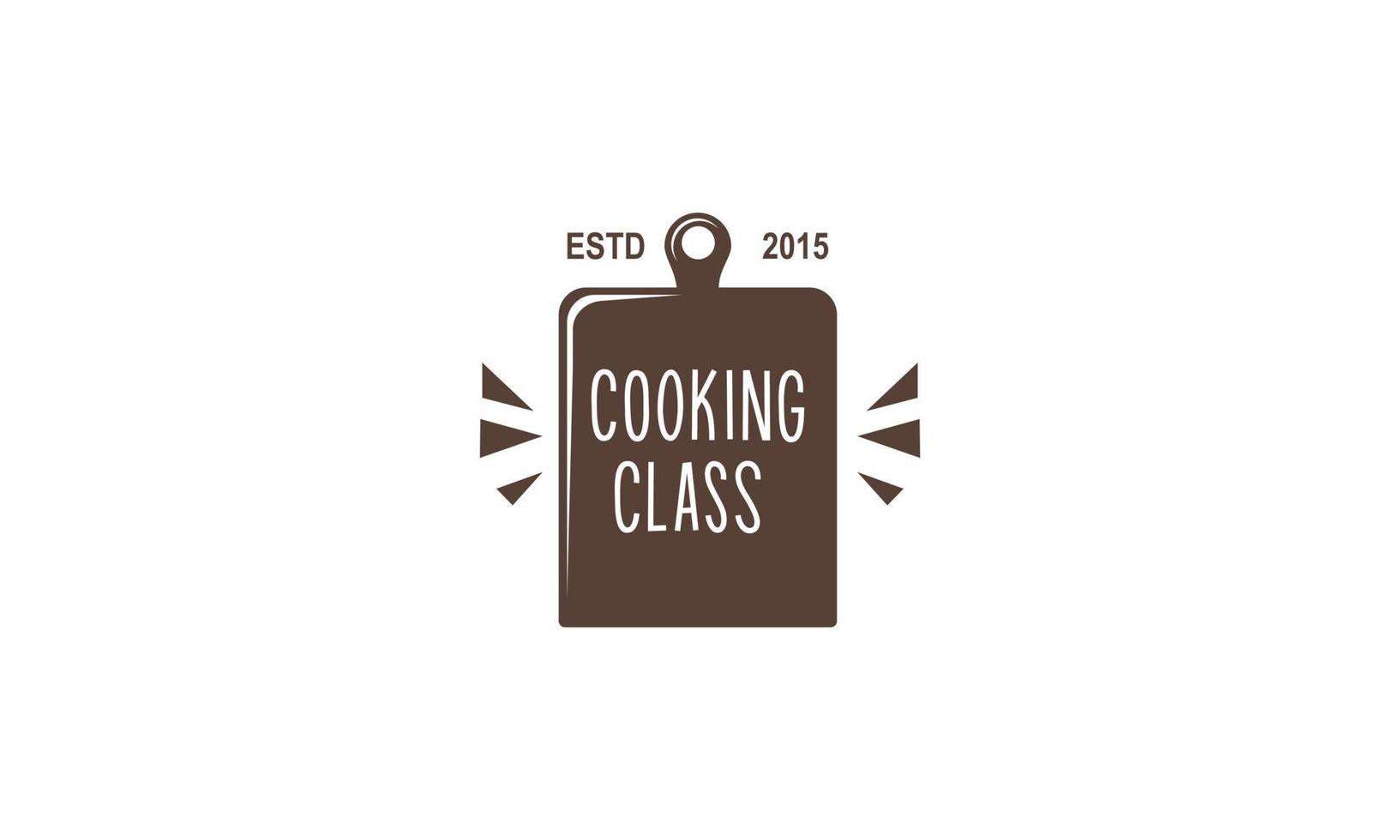 ancien cuisine classe et nourriture Étiquettes emblèmes badges logo culinaire école cuisine cours vecteur