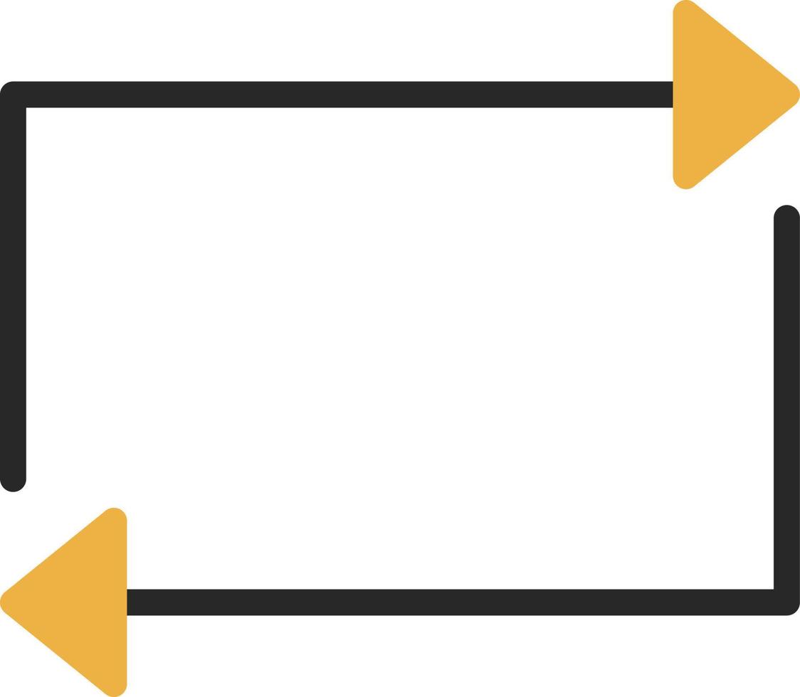 conception d'icône de vecteur de boucle