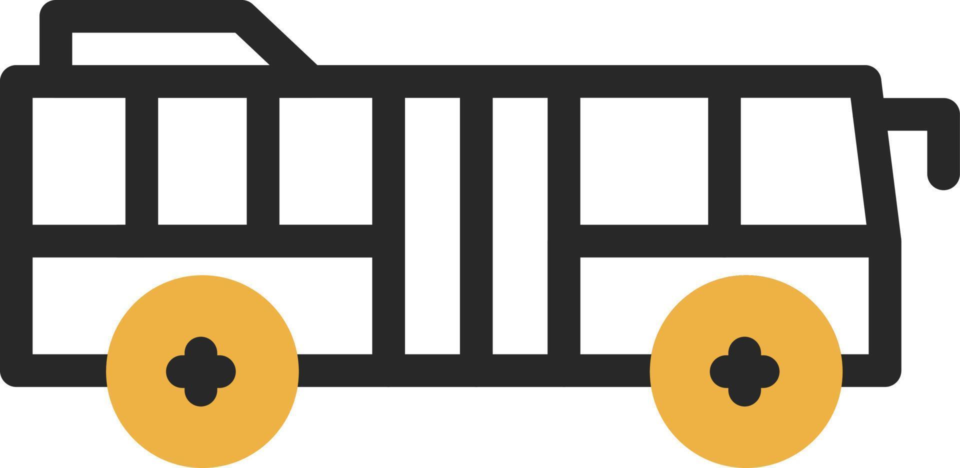 conception d'icône de vecteur de bus