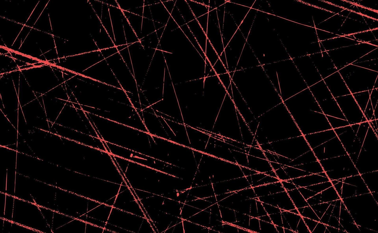 grunge lignes rouges et points sur fond rouge - illustration vectorielle vecteur