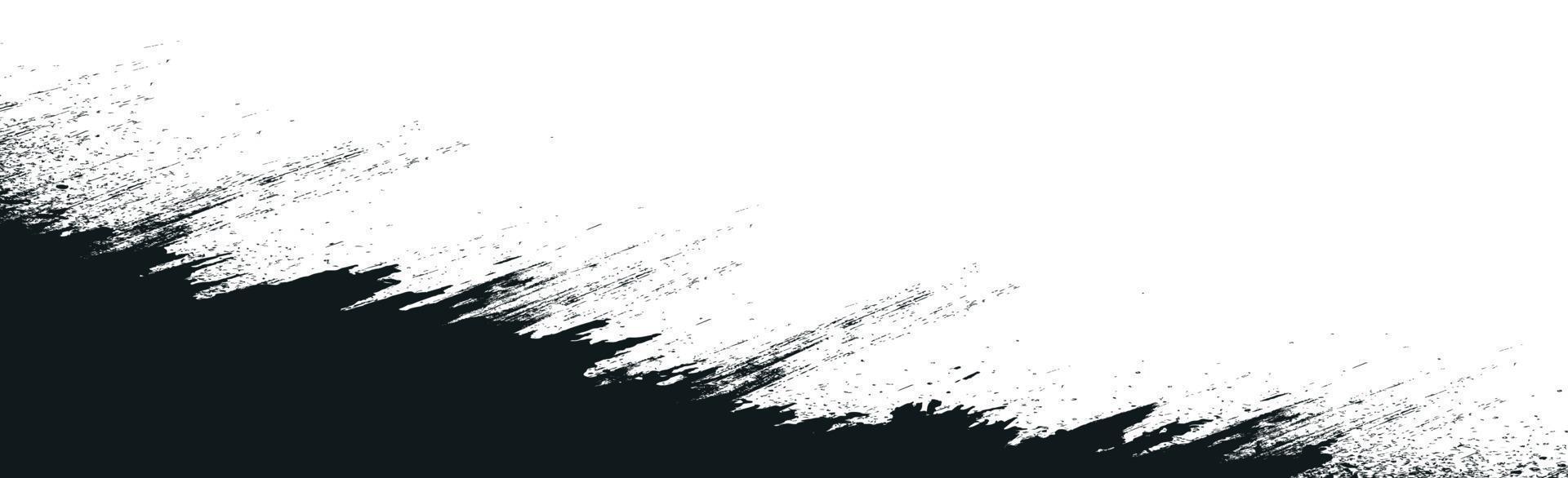 grunge lignes noires et points sur fond blanc - illustration vectorielle vecteur