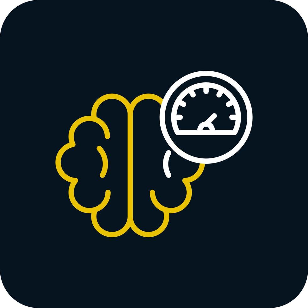 conception d'icône vectorielle de contrôle mental vecteur