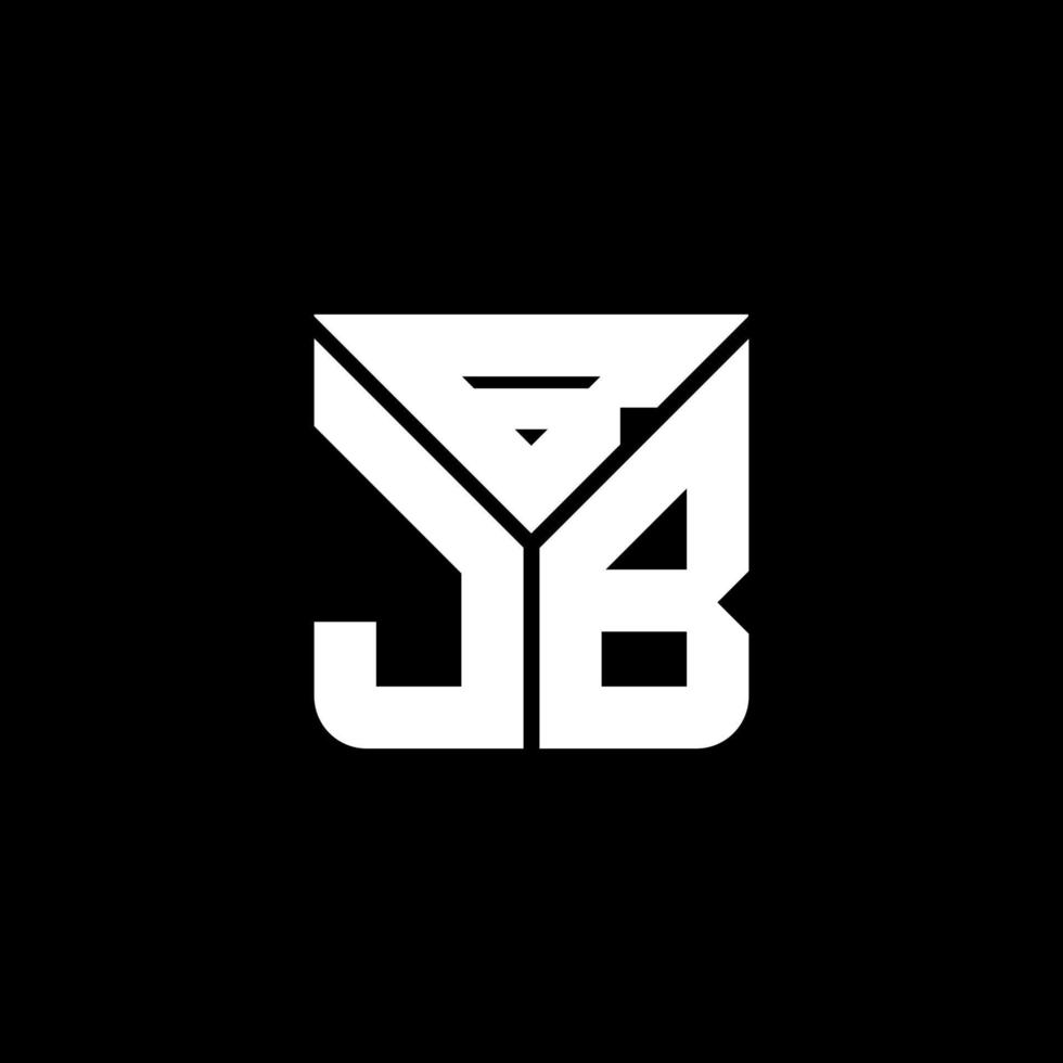 création de logo lettre bjb avec graphique vectoriel, logo bjb simple et moderne. vecteur