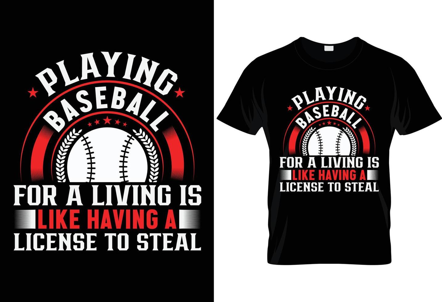 base-ball T-shirt conception, base-ball T-shirt conception tamplate vecteur