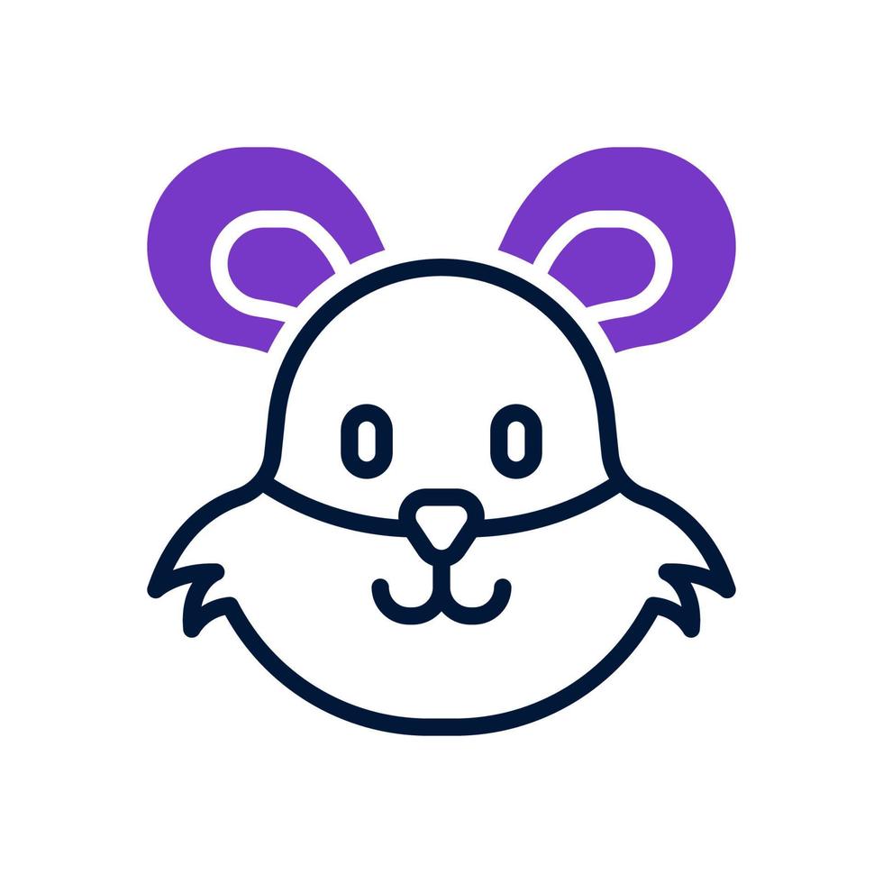 hamster icône pour votre site Internet conception, logo, application, ui. vecteur
