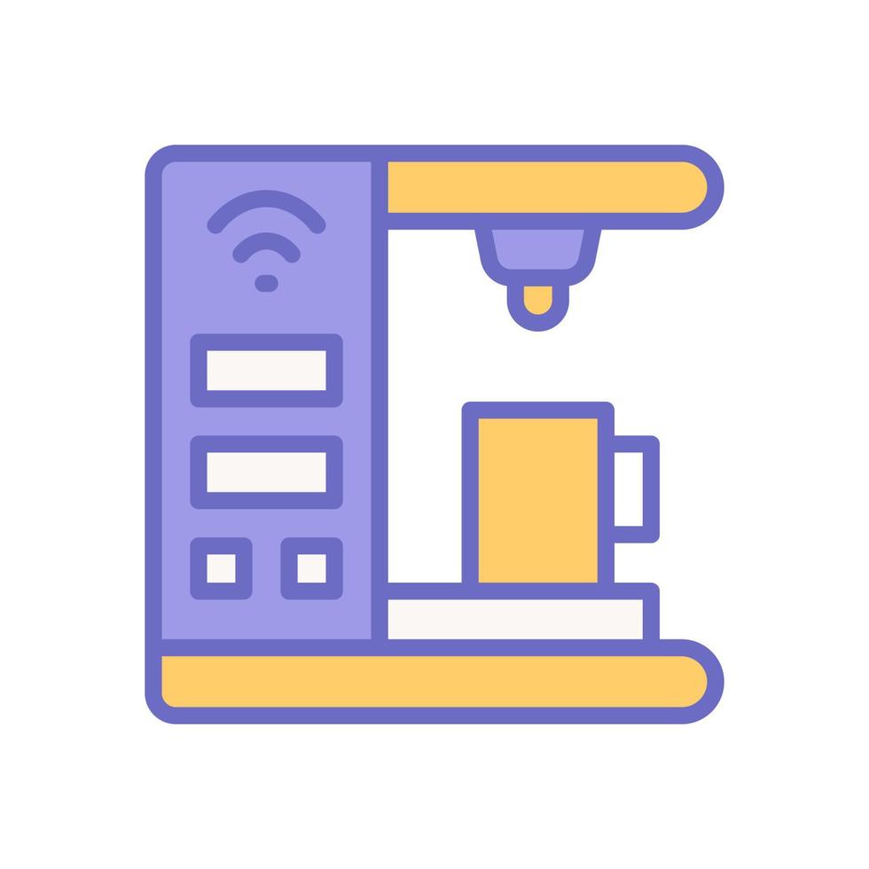 café machine icône pour votre site Internet conception, logo, application, ui. vecteur
