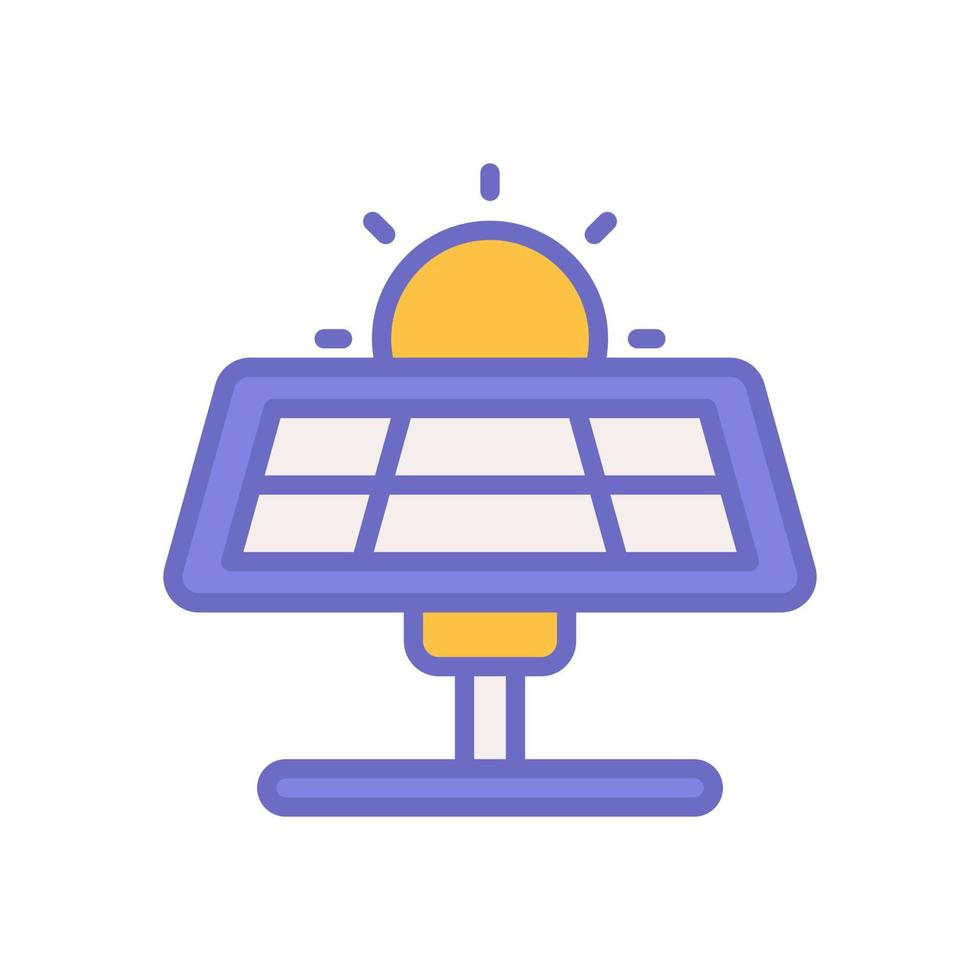 solaire panneau icône pour votre site Internet conception, logo, application, ui. vecteur