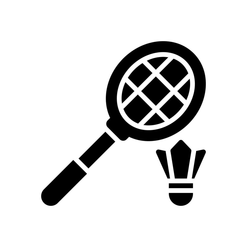 badminton icône pour votre site Internet conception, logo, application, ui. vecteur