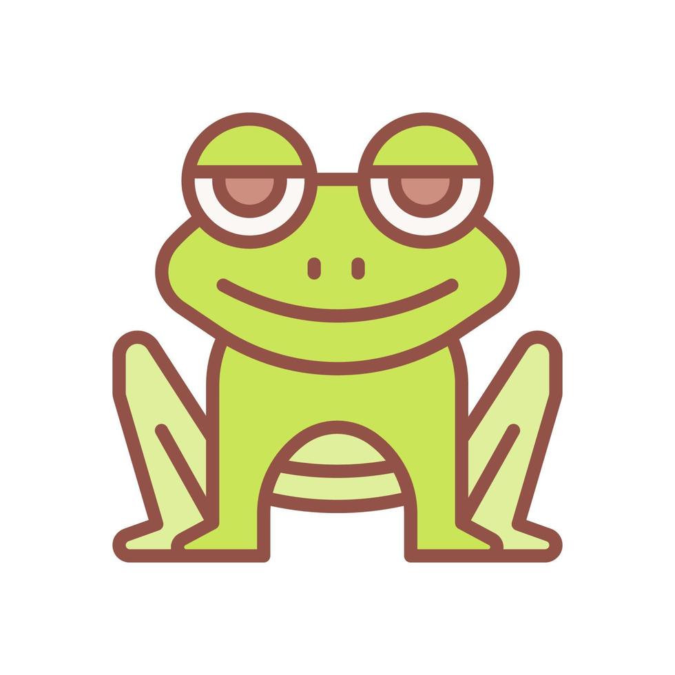 grenouille icône pour votre site Internet conception, logo, application, ui. vecteur