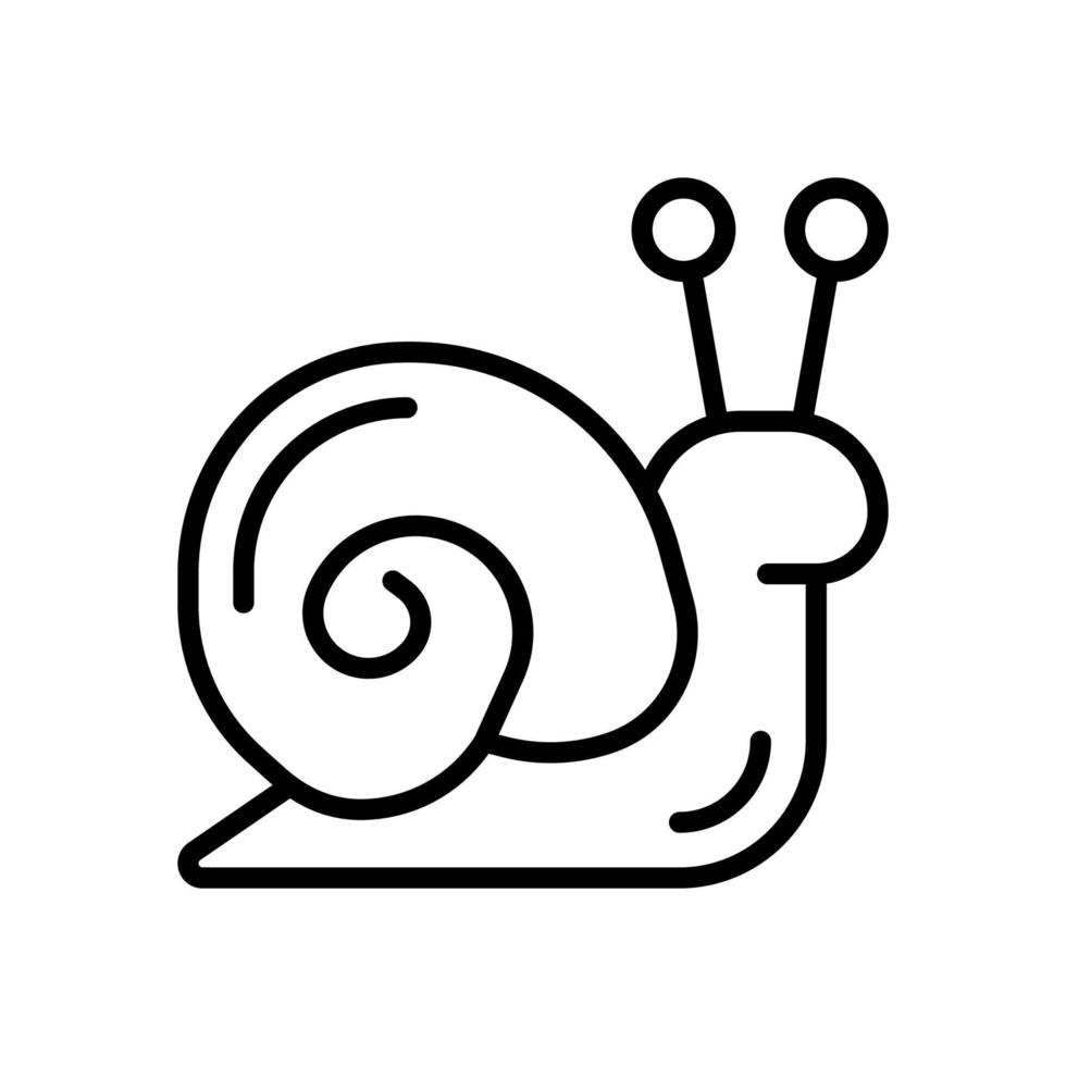 escargot icône pour votre site Internet conception, logo, application, ui. vecteur