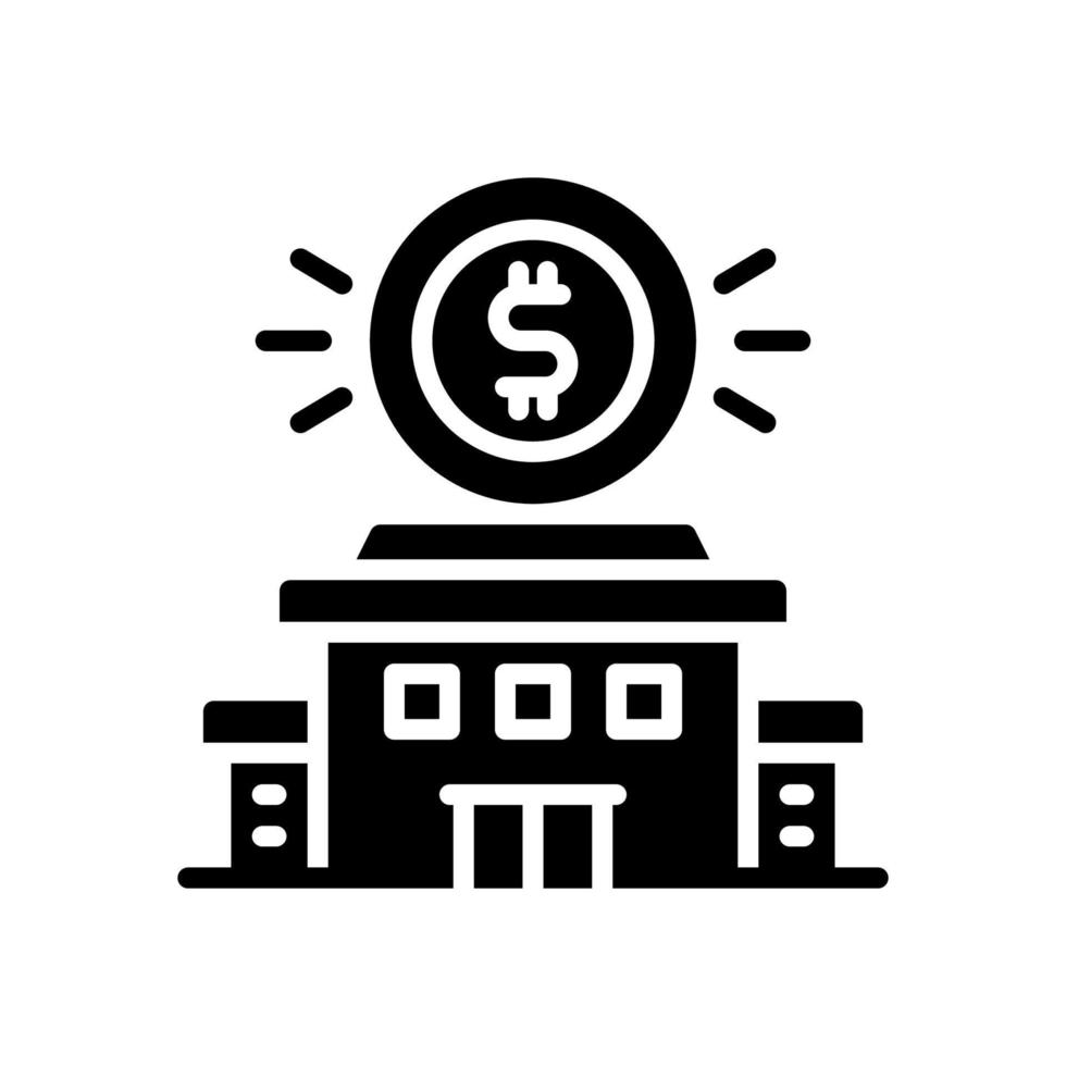 financement participatif icône pour votre site Internet conception, logo, application, ui. vecteur