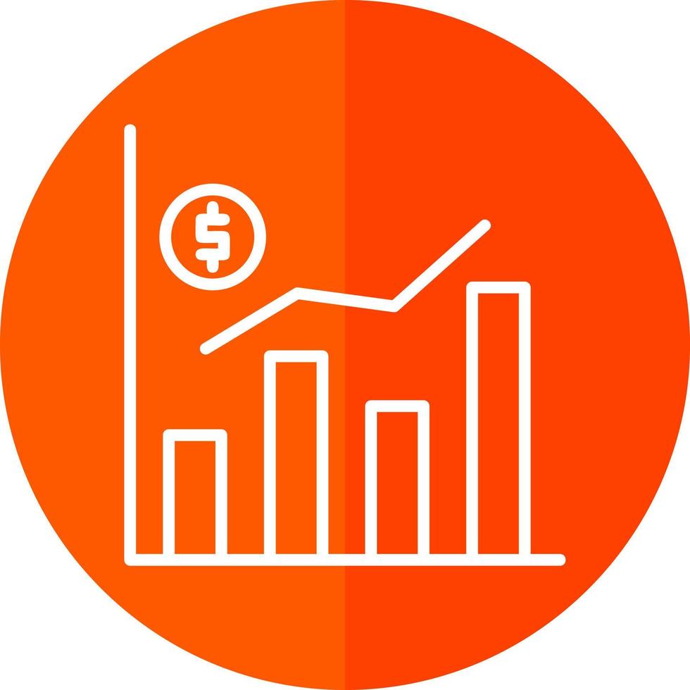 conception d'icônes vectorielles de données financières vecteur