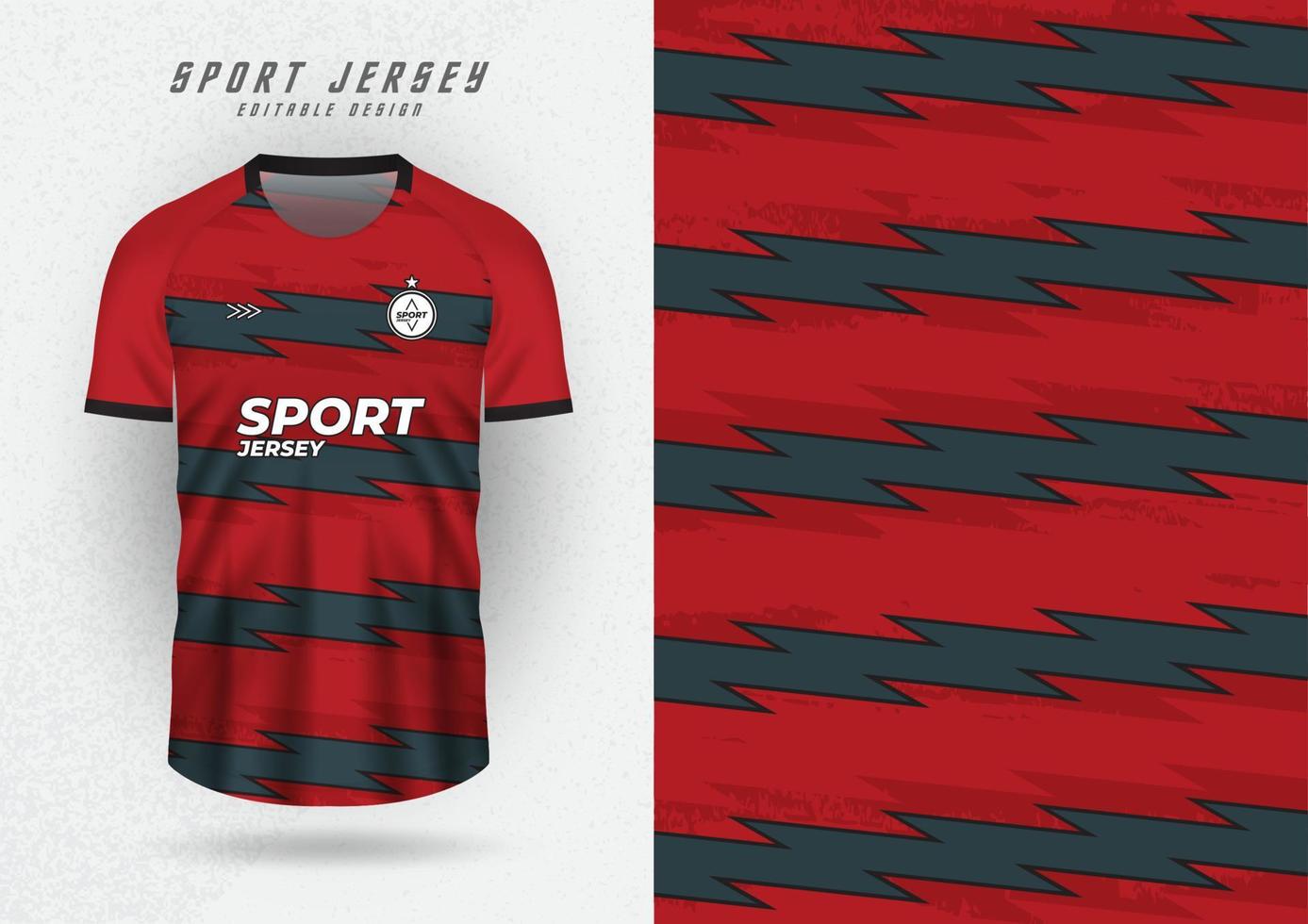 arrière-plans pour des sports, Jersey, football maillots, fonctionnement maillots, courses maillots, motifs. rouge et foncé gris Bande vecteur