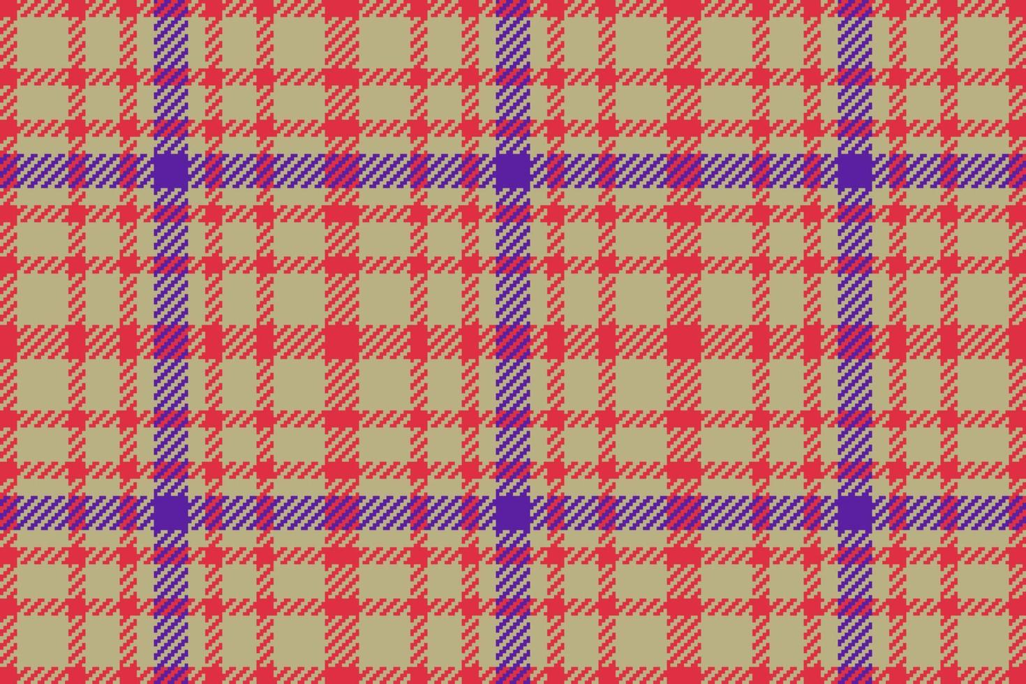 en tissu Contexte texture. plaid tartan modèle. vérifier textile sans couture vecteur. vecteur