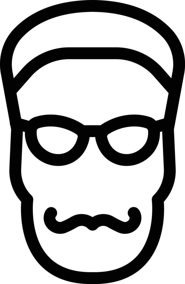 Masculin des lunettes vecteur illustration sur une background.premium qualité symboles.vecteur Icônes pour concept et graphique conception.