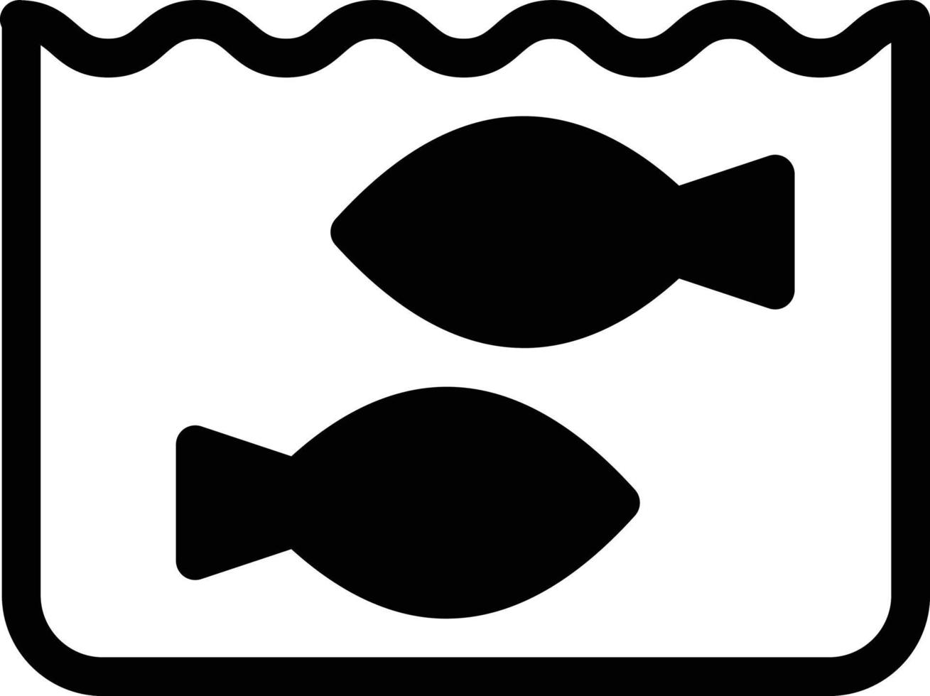 poisson étang vecteur illustration sur une background.premium qualité symboles.vecteur Icônes pour concept et graphique conception.