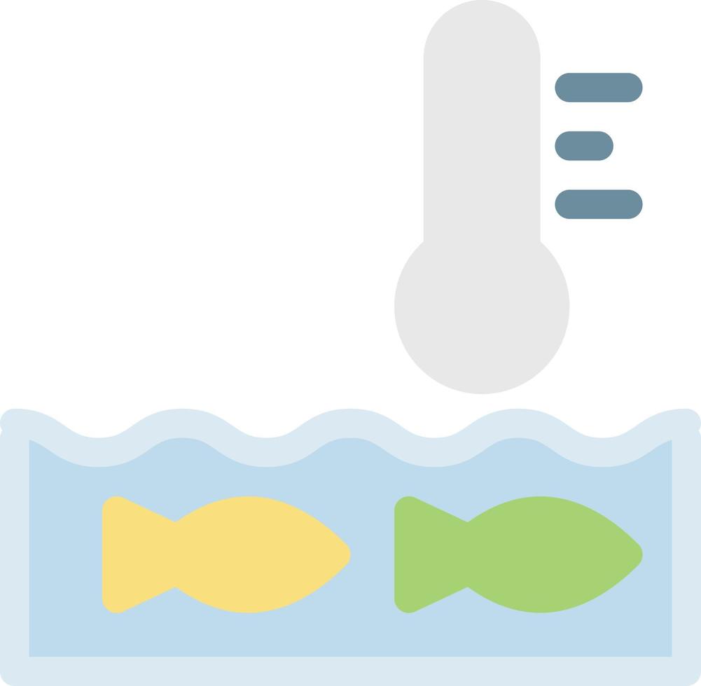 illustration vectorielle de température de l'eau sur un fond. symboles de qualité premium. icônes vectorielles pour le concept et la conception graphique. vecteur