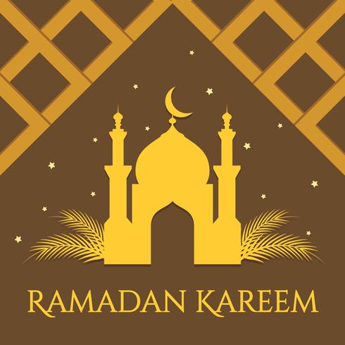 Fond de Ramadan Kareem vecteur