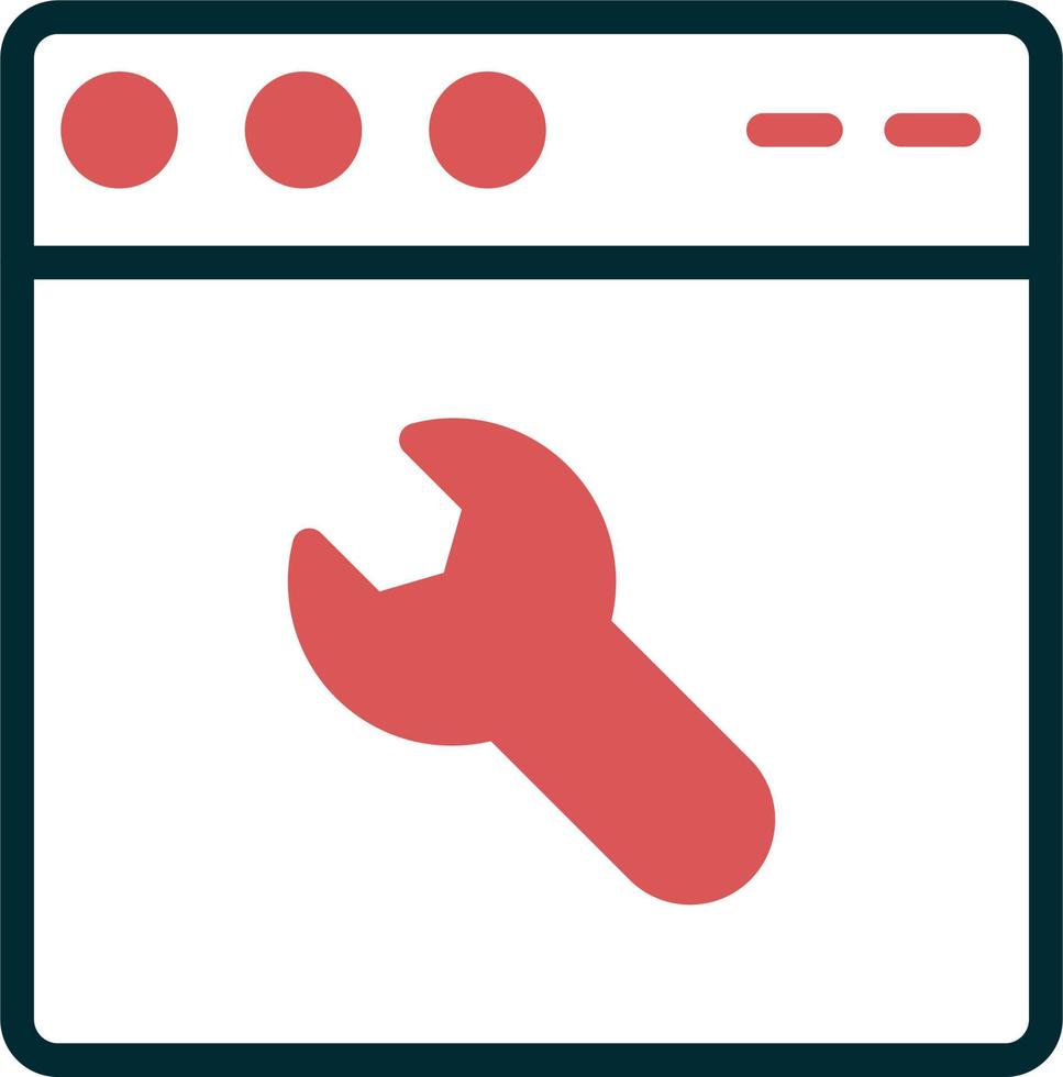icône de vecteur de navigateur web