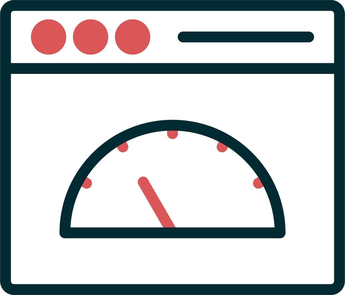 icône de vecteur de vitesse de page