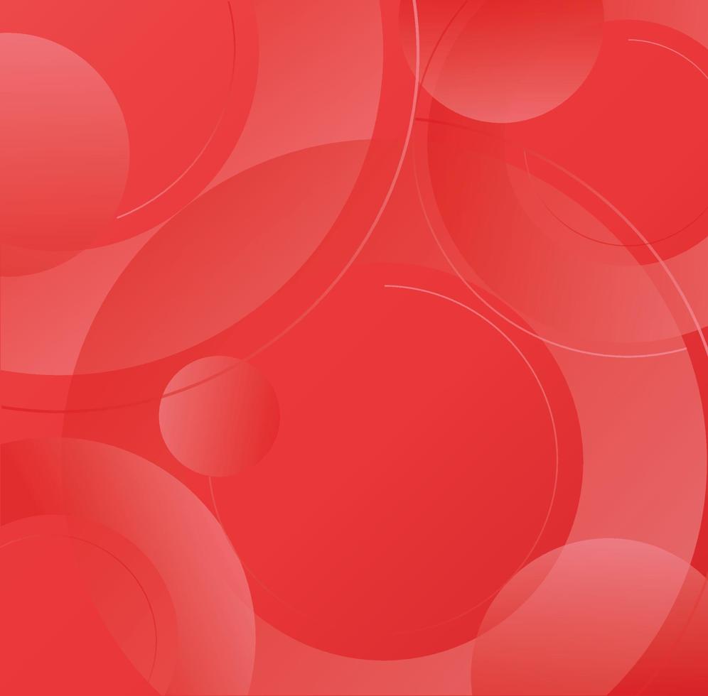 illustration vectorielle de fond abstrait cercle rose rouge vecteur