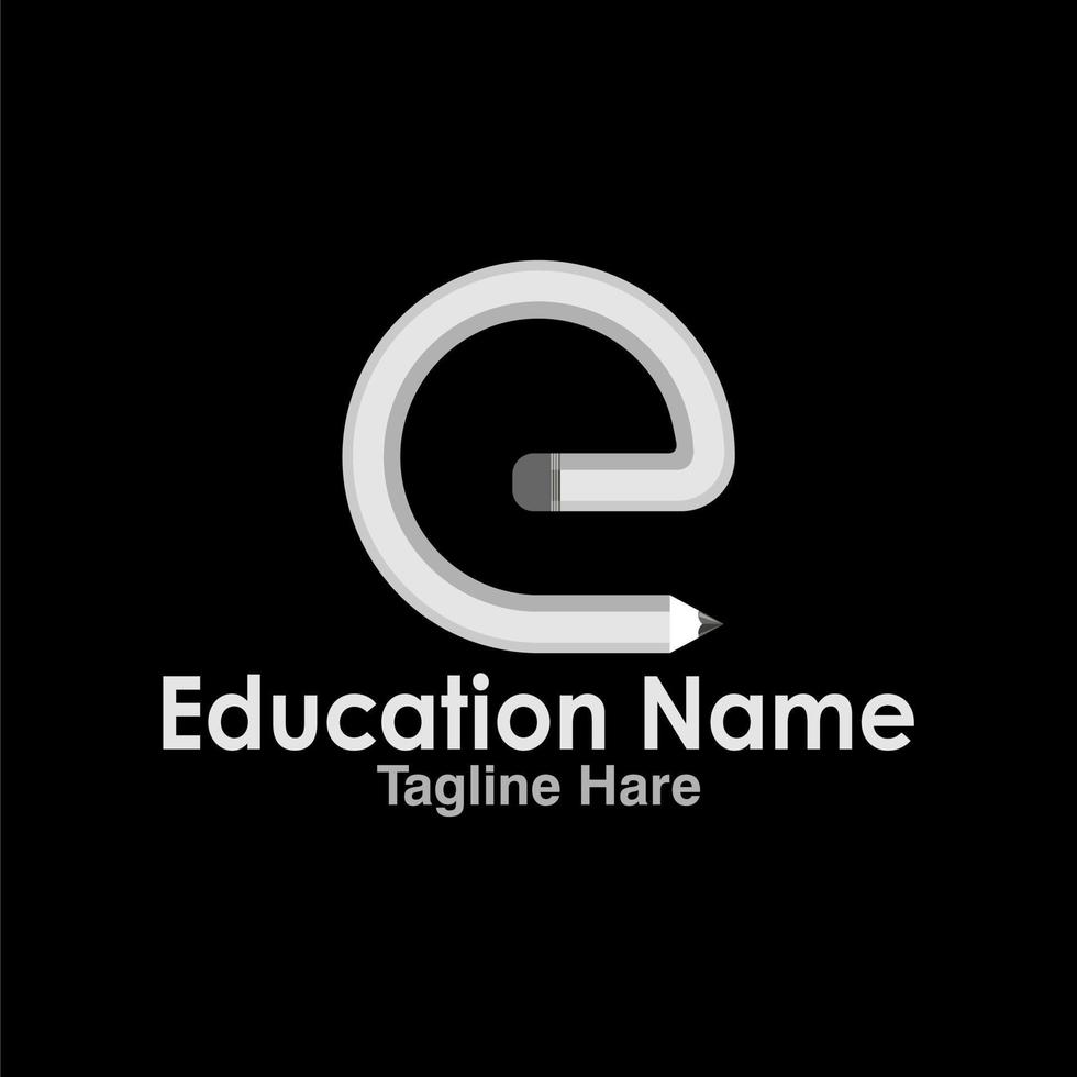 éducation logo icône conception, vecteur illustration, éducation icône illustration