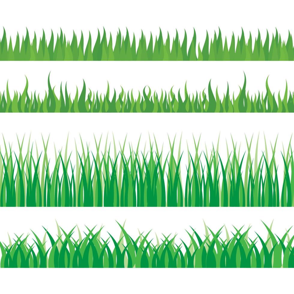 vecteur vert herbe illustration